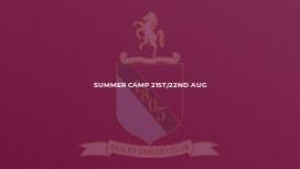 Summer Camp 21st/22nd Aug