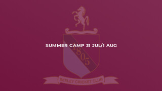Summer Camp 31 Jul/1 Aug