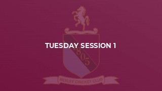 Tuesday Session 1