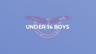 Under 14 Boys