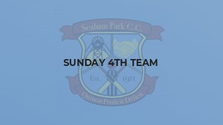 Sunday 4th Team