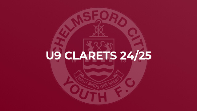 U9 Clarets 24/25