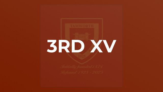 3rd XV