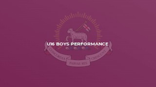 U16 Boys Performance