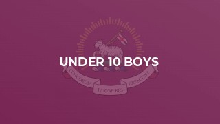 Under 10 Boys