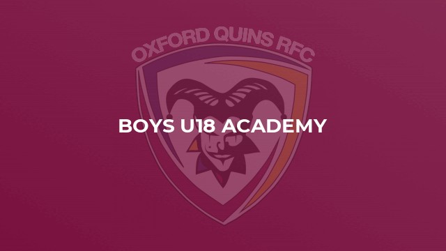 Boys U18 Academy