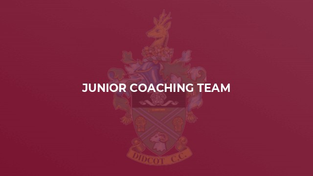Junior Coaching Team