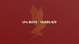 U14 Boys - Years 8/9