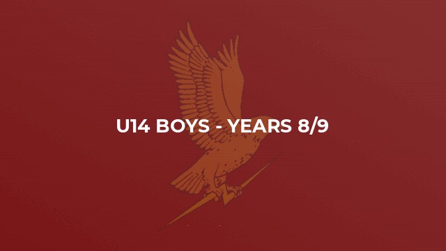 U14 Boys - Years 8/9