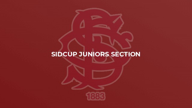 Sidcup Juniors Section
