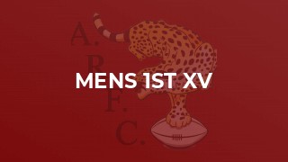 Mens 1st XV