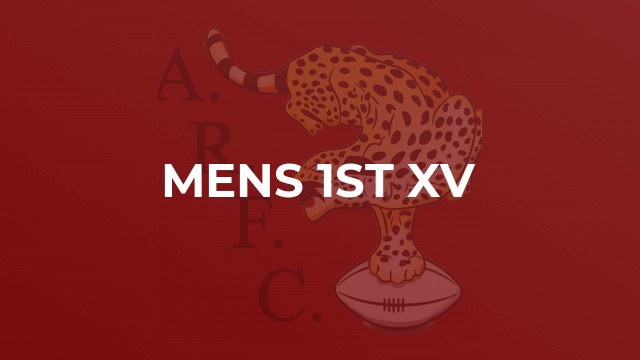 Mens 1st XV