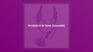 Thursday B Team (Summer)