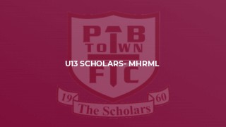U13 Scholars- MHRML
