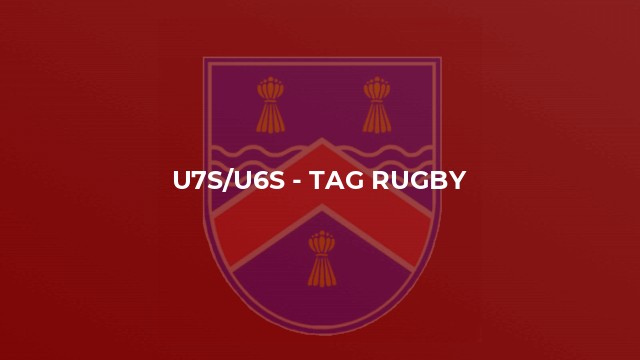 U7s/U6s - Tag rugby
