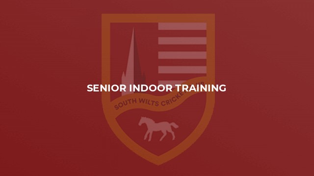 Senior Indoor Training