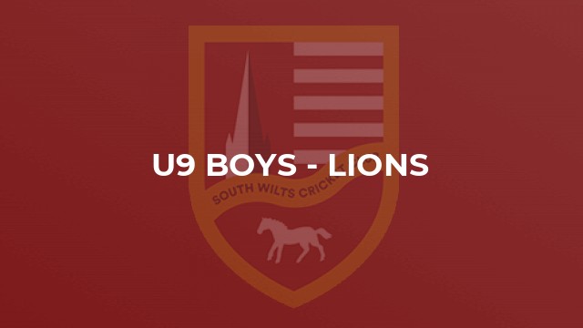 U9 Boys - Lions