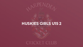 Huskies Girls U15 2