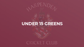 Under 15 Greens