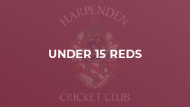 Under 15 Reds