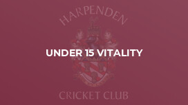Under 15 Vitality