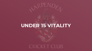 Under 15 Vitality