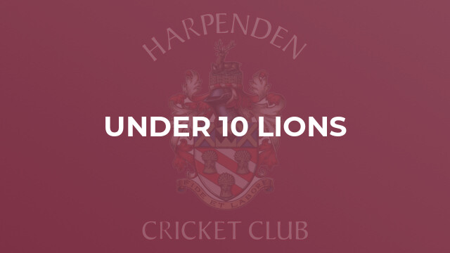 Under 10 Lions