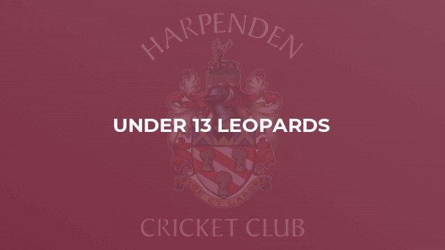 Under 13 Leopards