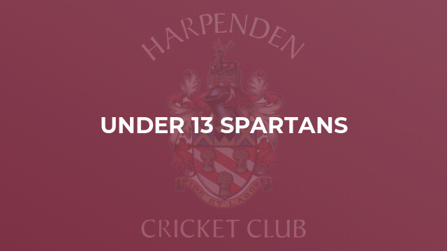 Under 13 Spartans