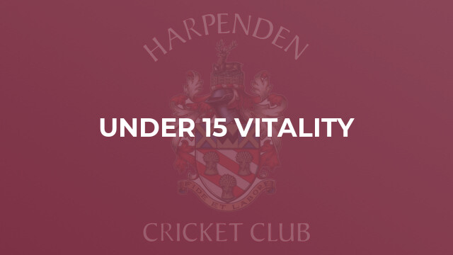 Under 15 Vitality