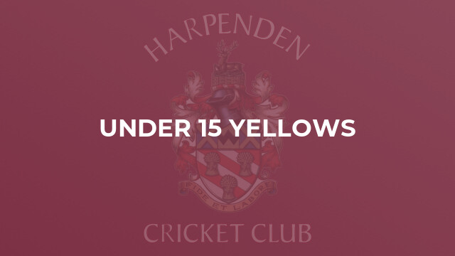 Under 15 Yellows