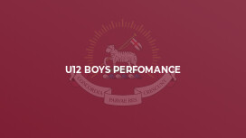 U12 Boys Perfomance