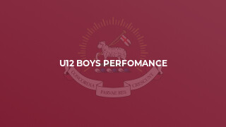 U12 Boys Perfomance