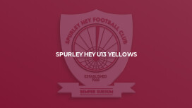 Spurley Hey U13 Yellows