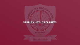 Spurley Hey U13 Clarets