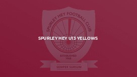 Spurley Hey U13 Yellows