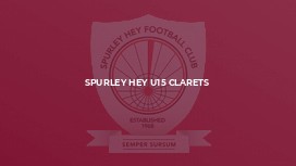 Spurley Hey U15 Clarets