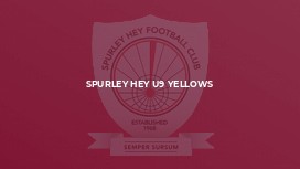Spurley Hey U9 Yellows