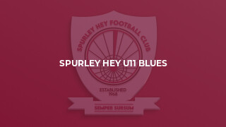 Spurley Hey U11 Blues