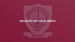 Spurley Hey U9 Clarets