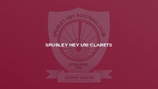 Spurley Hey U10 Clarets