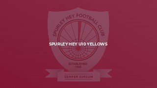 Spurley Hey U10 Yellows