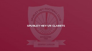 Spurley Hey U11 Clarets