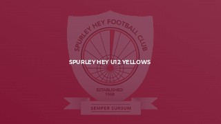 Spurley Hey U12 Yellows