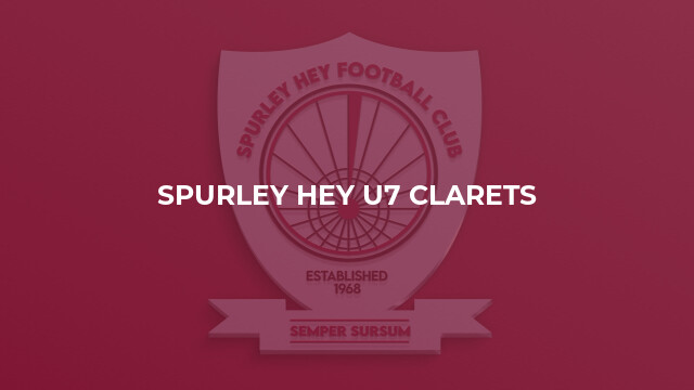 Spurley Hey U7 Clarets