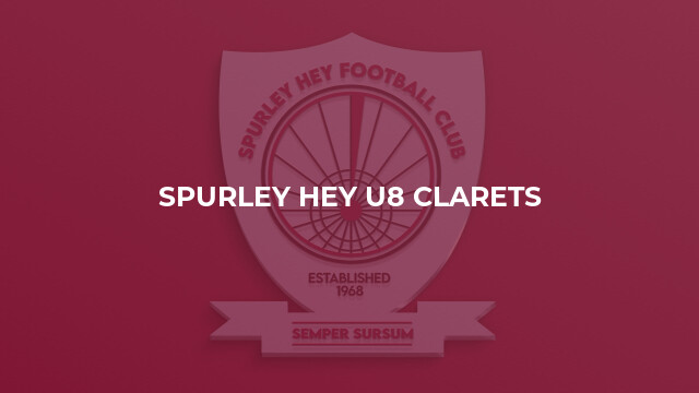 Spurley Hey U8 Clarets