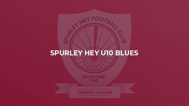 Spurley Hey U10 Blues