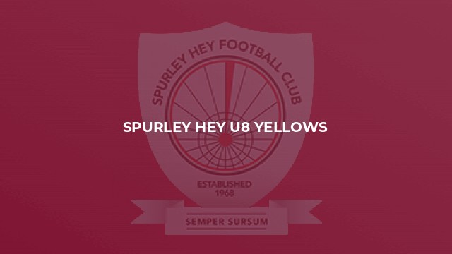 Spurley Hey U8 Yellows