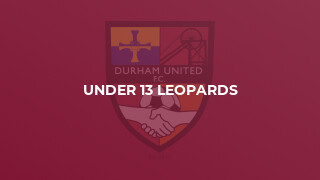 Under 13 Leopards