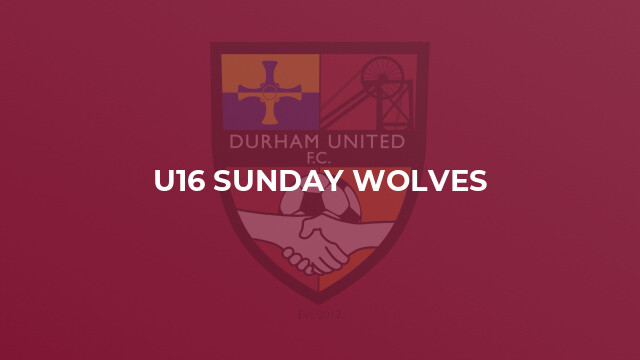 U16 Sunday Wolves